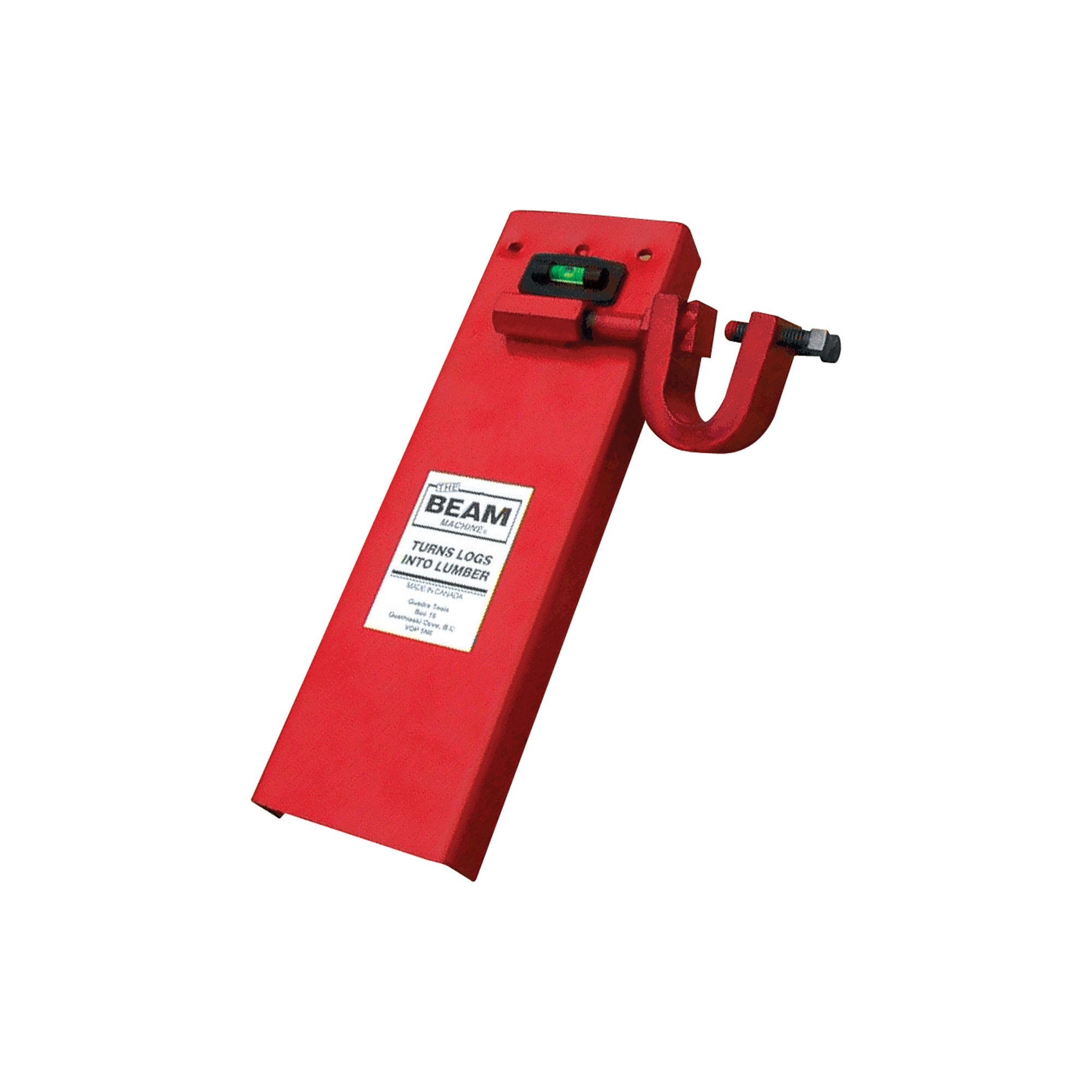 The Beam Machine Chainsaw Attachment — 13in.L x 4 1/2in.W x 2 1/2in.H, Works with Any Chain Saw